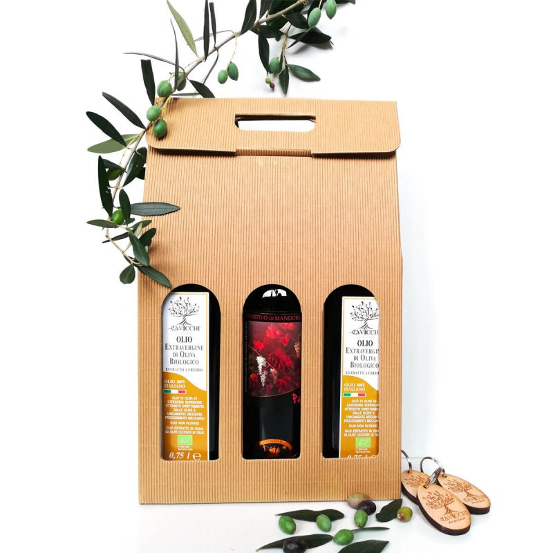 Geschenkset 2 x 750 ML Marasca + Wein Ihrer Wahl